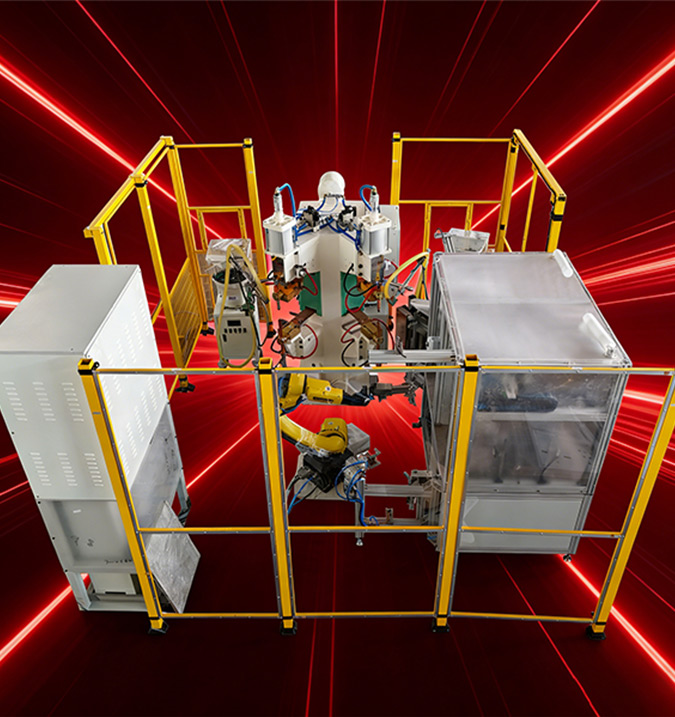 柔性凸焊工作站开机前，需要进行哪些检查工作？