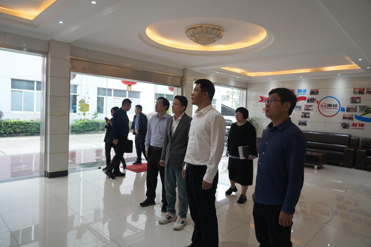 江阴副市长陈涵杰莅临参观海菲智能，共绘发展蓝图 